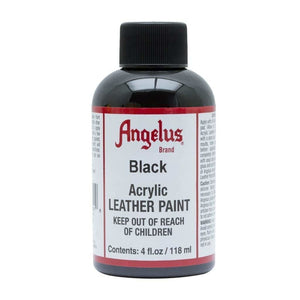 Angelus Brand - Standaard Leerverf - Zwart