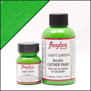 Angelus Brand - Standaard Leerverf - Lichtgroen