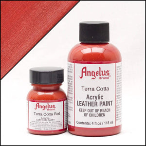 Angelus Brand - Standaard Leerverf - Terra Cotta rood - Sneaker Essentials