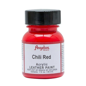 Angelus Brand - Standaard Leerverf - Chili rood - Sneaker Essentials