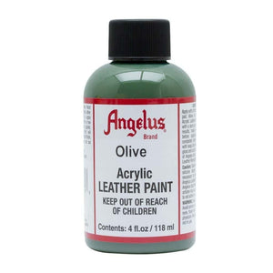 Angelus Brand - Standaard Leerverf - Olijfgroen - Sneaker Essentials