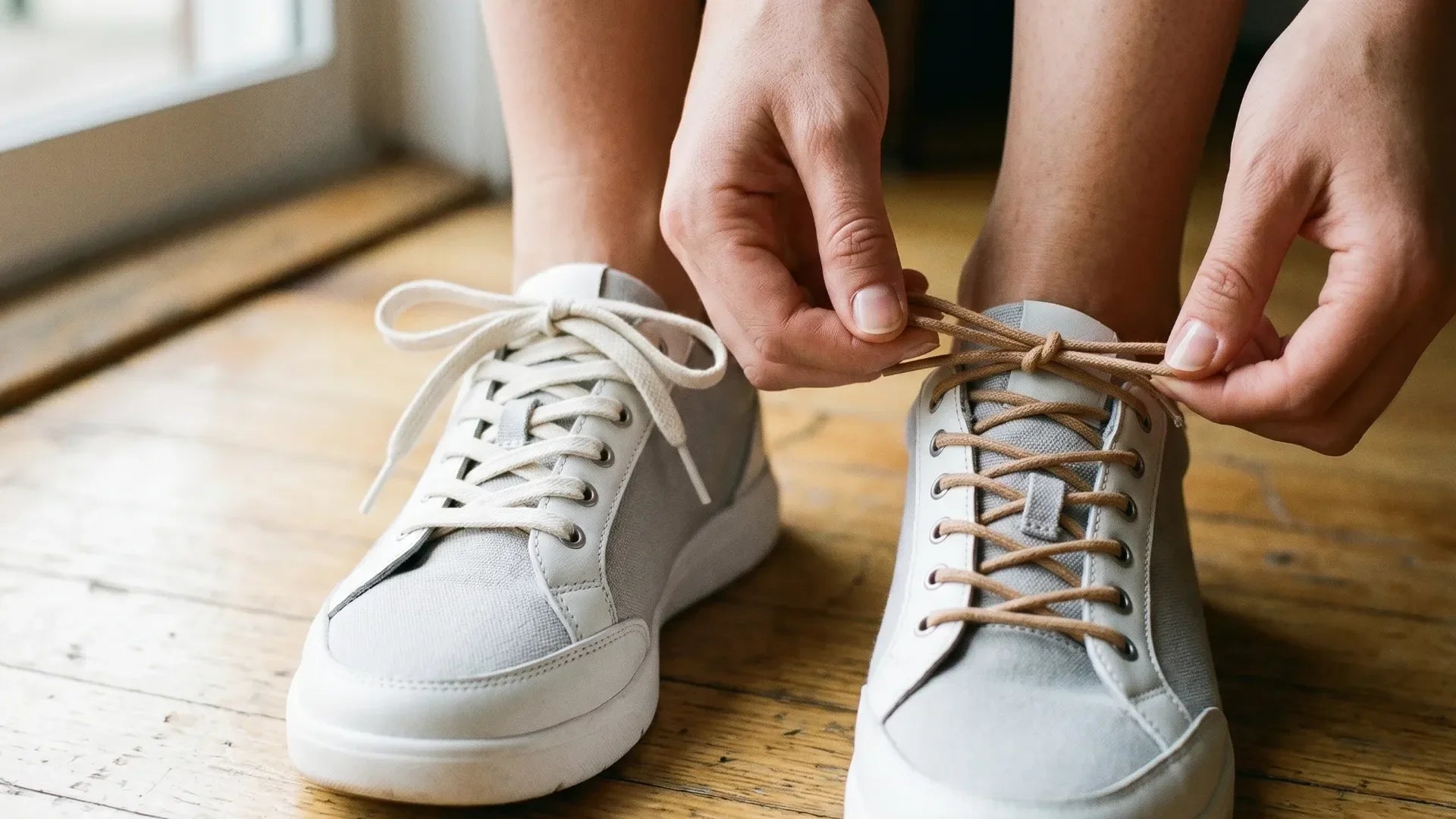 Veters & comfort: hoe de juiste veter en strikmethode je dag kan maken (of breken)
