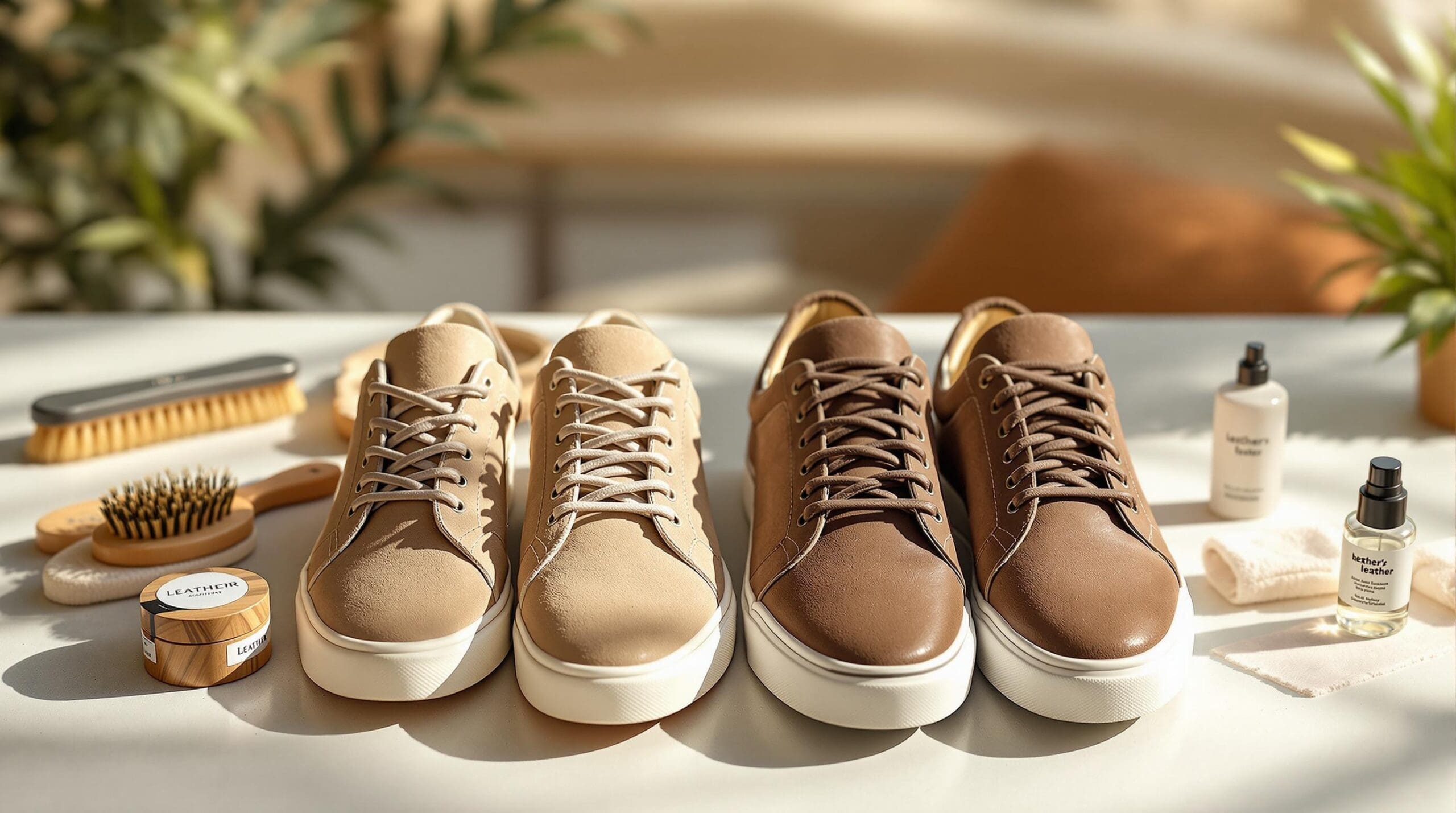Suède vs. Leren Sneakers: Verzorgingstips Vergeleken