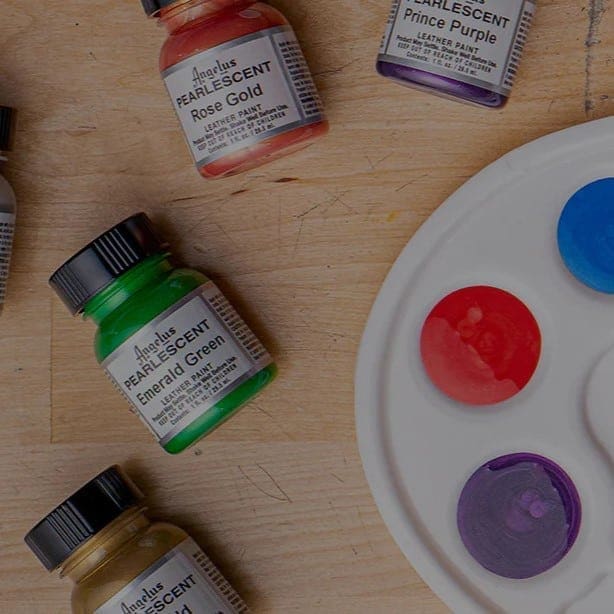 Metallic en Parelmoer leerverf