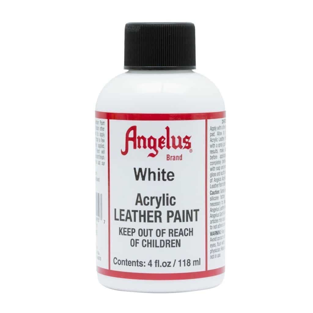 Angelus Brand - Standaard Leerverf - Wit
