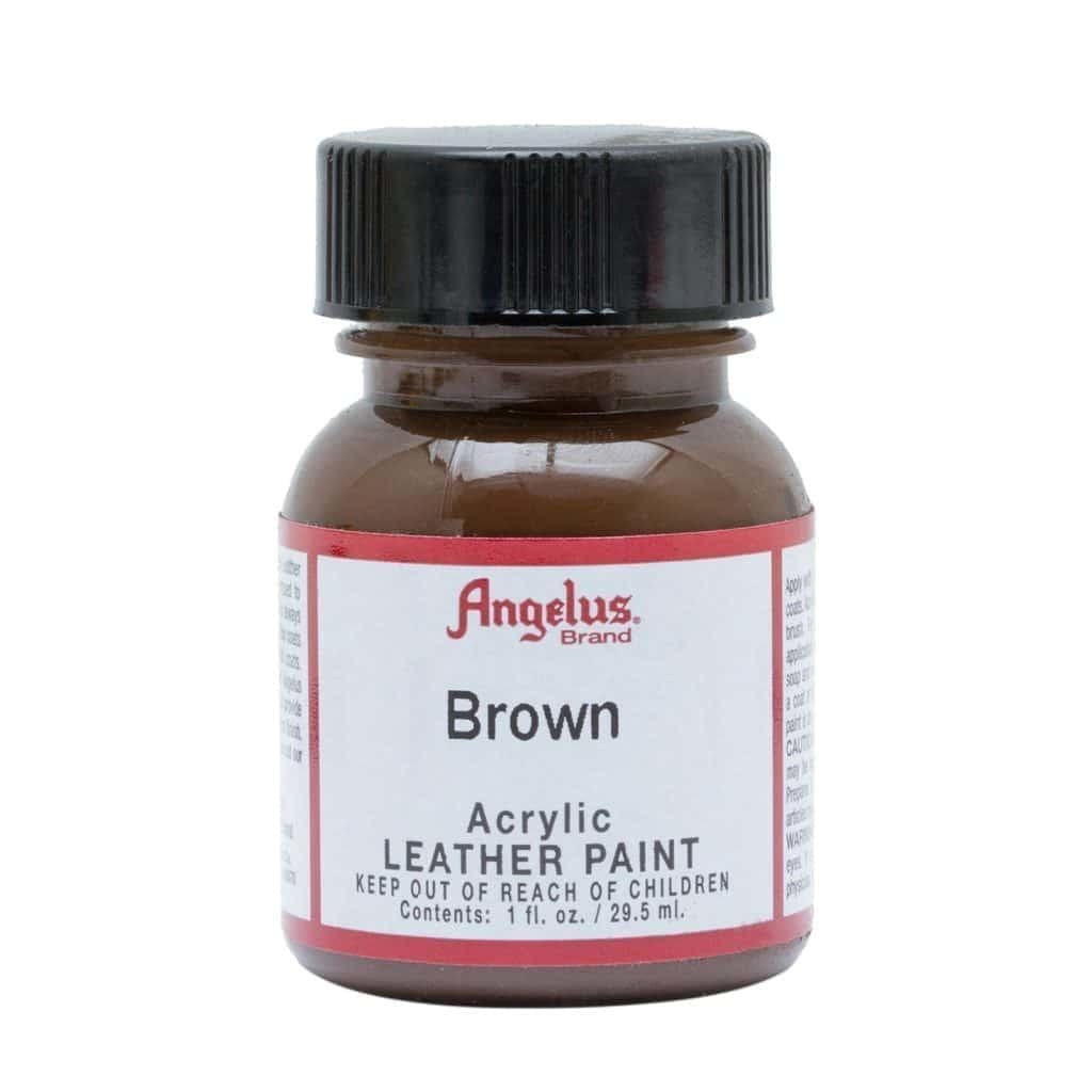 Angelus Brand - Standaard Leerverf - Bruin