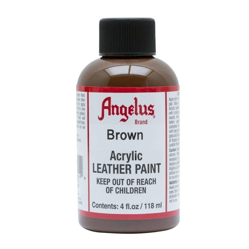 Angelus Brand - Standaard Leerverf - Bruin