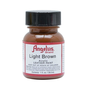 Angelus Brand - Standaard Leerverf - Lichtbruin