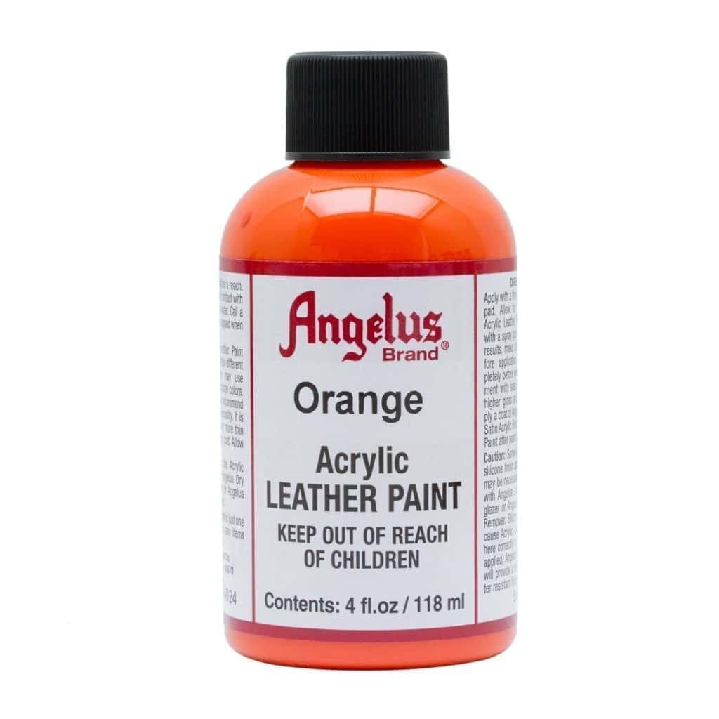 Angelus Brand - Standaard Leerverf - Oranje