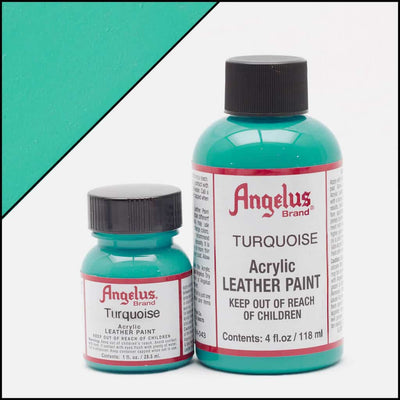 Angelus Brand - Standaard Leerverf - Turquoise