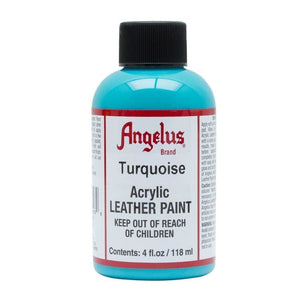 Angelus Brand - Standaard Leerverf - Turquoise - Sneaker Essentials