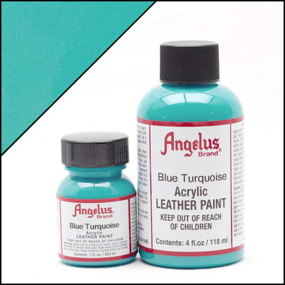 Angelus Brand - Standaard Leerverf - Blauw Turquoise