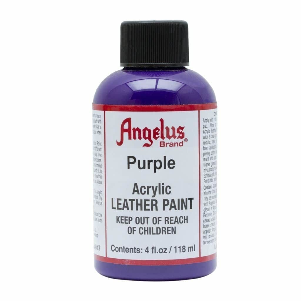 Angelus Brand - Standaard Leerverf - Paars - Sneaker Essentials