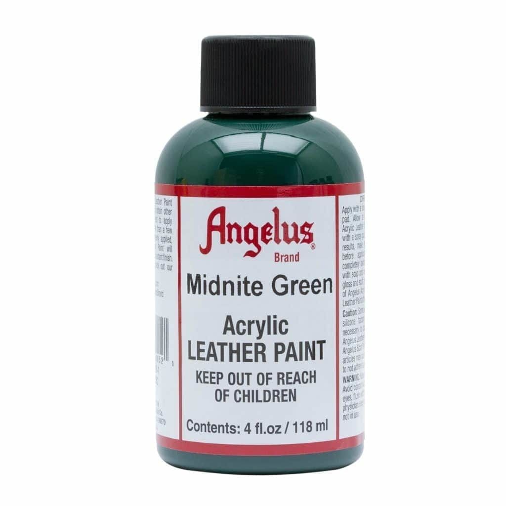 Angelus Brand - Standaard Leerverf - Middernacht groen - Sneaker Essentials