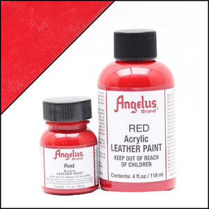 Angelus Brand - Standaard Leerverf - Rood