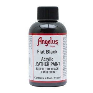 Angelus Brand - Standaard Leerverf - Mat zwart - Sneaker Essentials