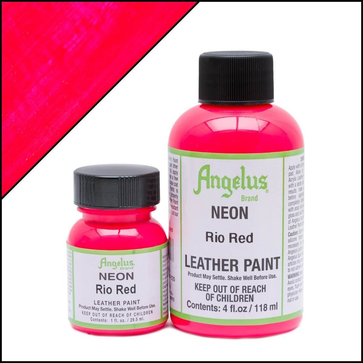 Angelus Brand - Neon leerverf - Rio Rood - Sneaker Essentials