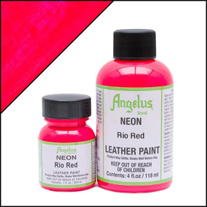 Angelus Brand - Neon leerverf - Rio Rood - Sneaker Essentials