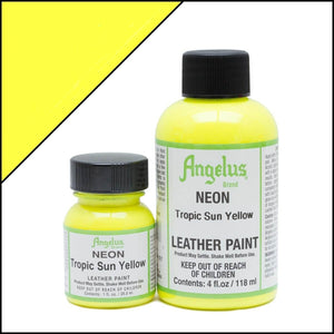 Angelus Brand - Neon leerverf - Tropisch zonnegeel - Sneaker Essentials