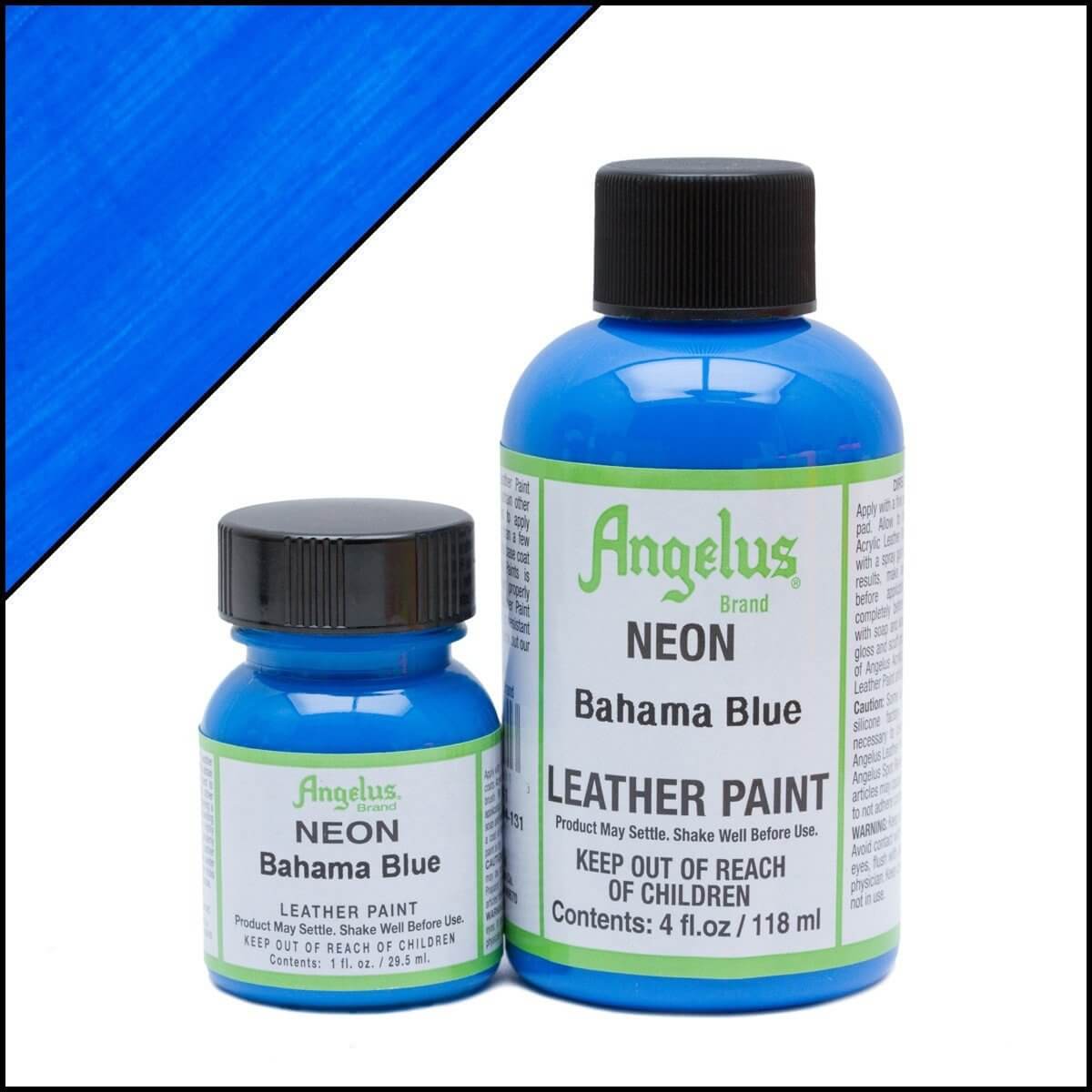 Angelus Brand - Neon leerverf - Bahama blauw - Sneaker Essentials