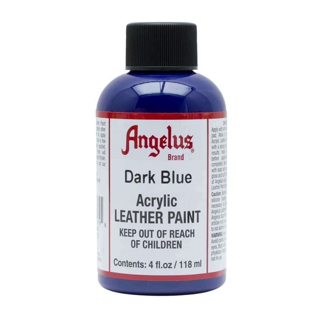 Angelus Brand - Standaard Leerverf - Donkerblauw - Sneaker Essentials
