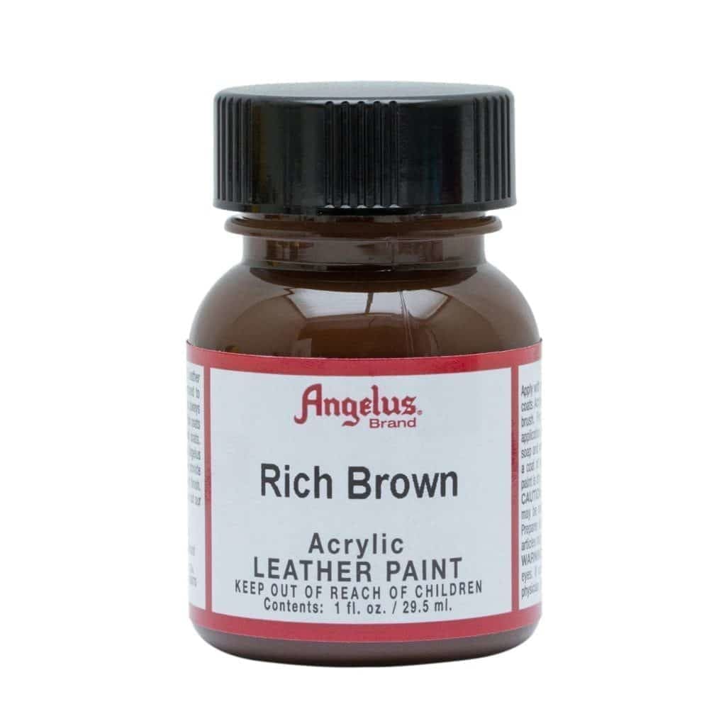 Angelus Brand - Standaard Leerverf - Rijkbruin - Sneaker Essentials