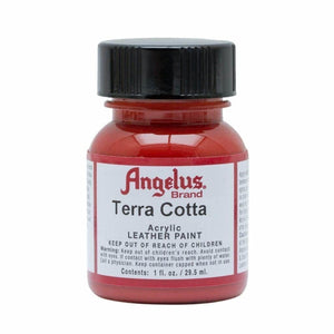 Angelus Brand - Standaard Leerverf - Terra Cotta rood - Sneaker Essentials