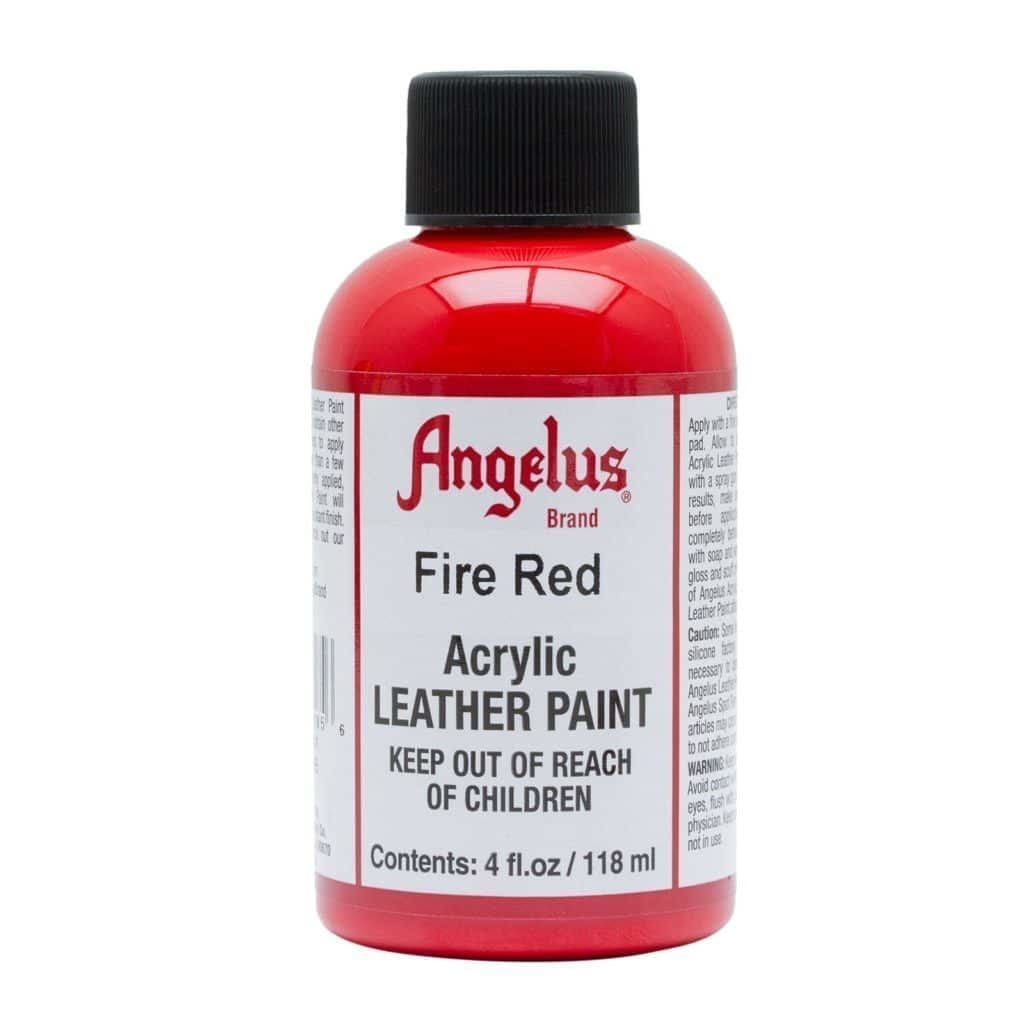 Angelus Brand - Standaard Leerverf - Vuurrood - Sneaker Essentials