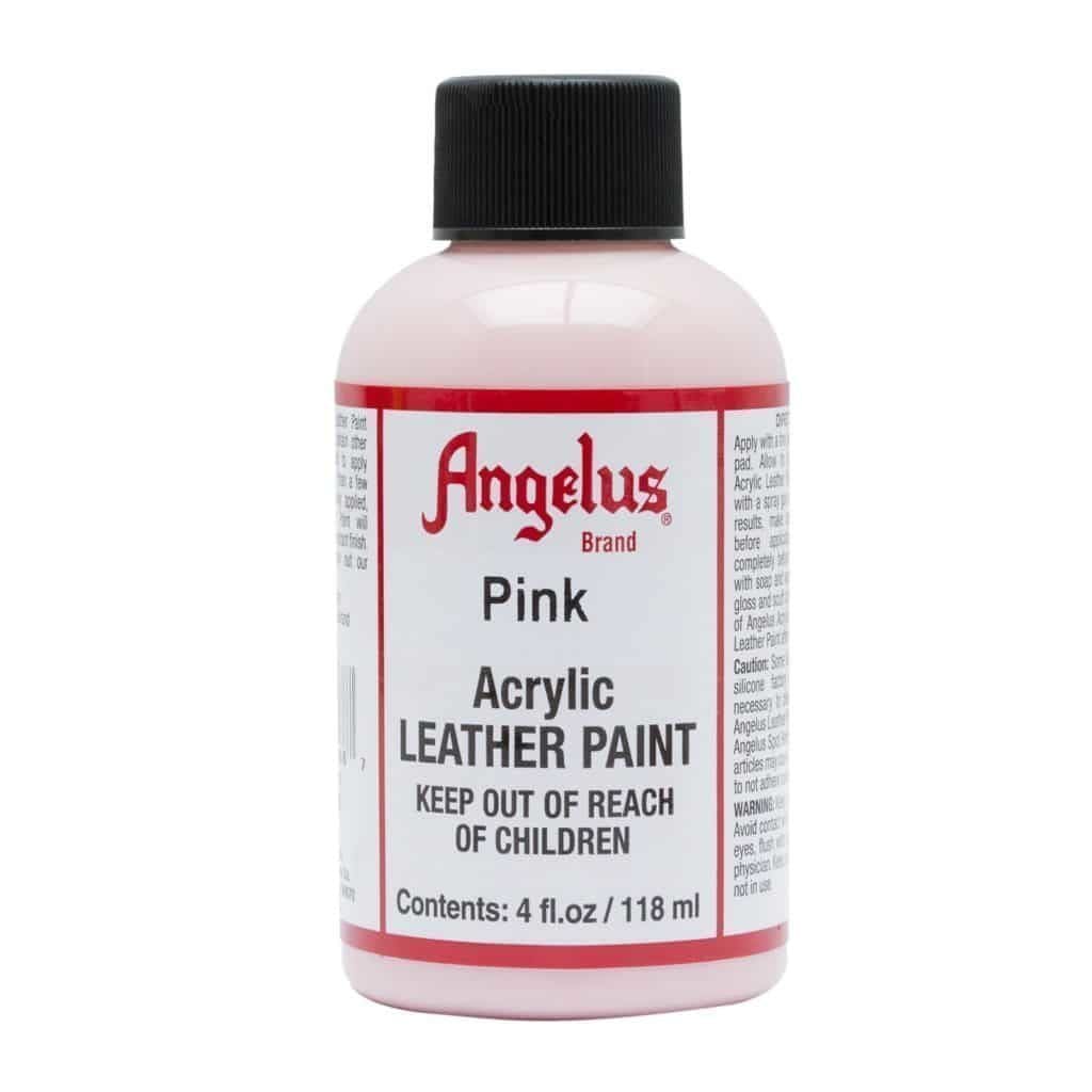 Angelus Brand - Standaard Leerverf - Roze - Sneaker Essentials