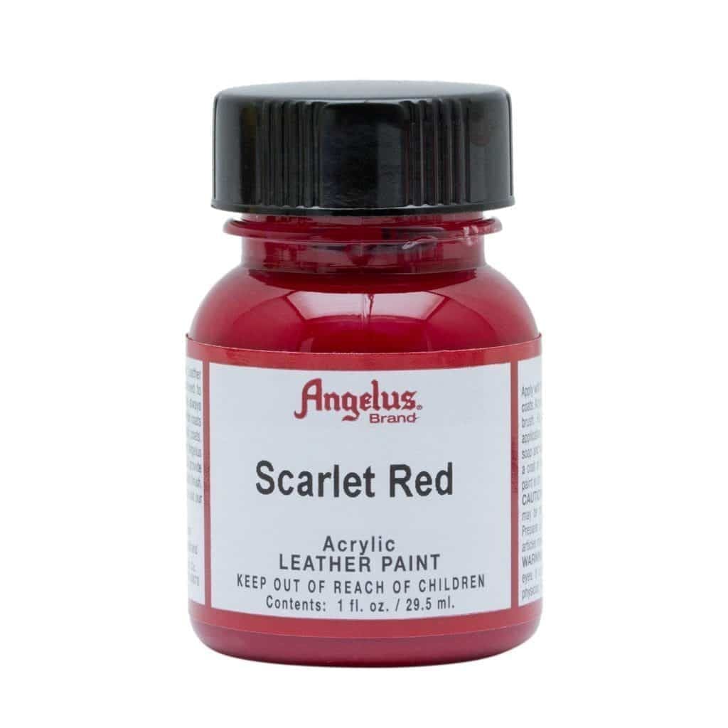 Angelus Brand - Standaard Leerverf - Scharlaken rood - Sneaker Essentials