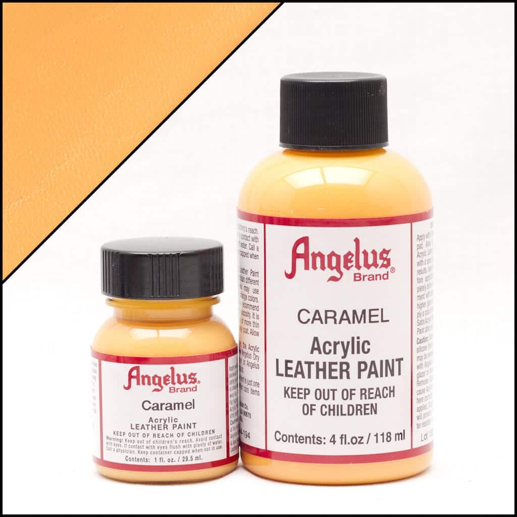 Angelus Brand - Standaard Leerverf - Caramel - Sneaker Essentials