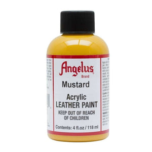 Angelus Brand - Standaard Leerverf - Mosterd - Sneaker Essentials