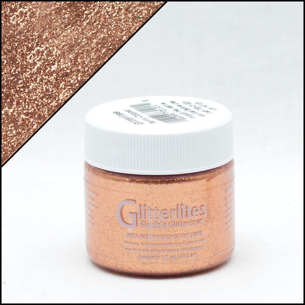 Angelus Brand - Glitterlites leerverf - Penny Copper - Sneaker Essentials