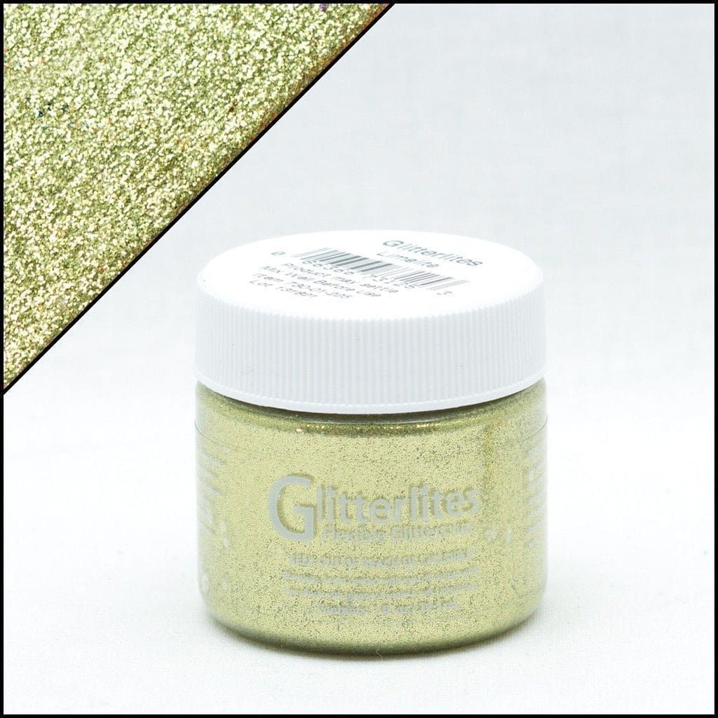 Angelus Brand - Glitterlites leerverf - Limelite - Sneaker Essentials