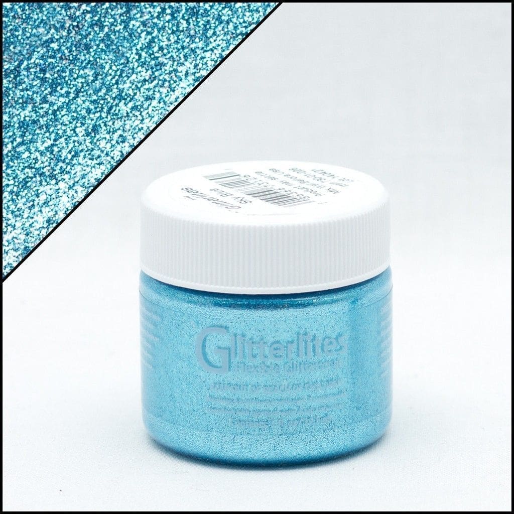 Angelus Brand - Glitterlites leerverf - Sky Blue - Sneaker Essentials