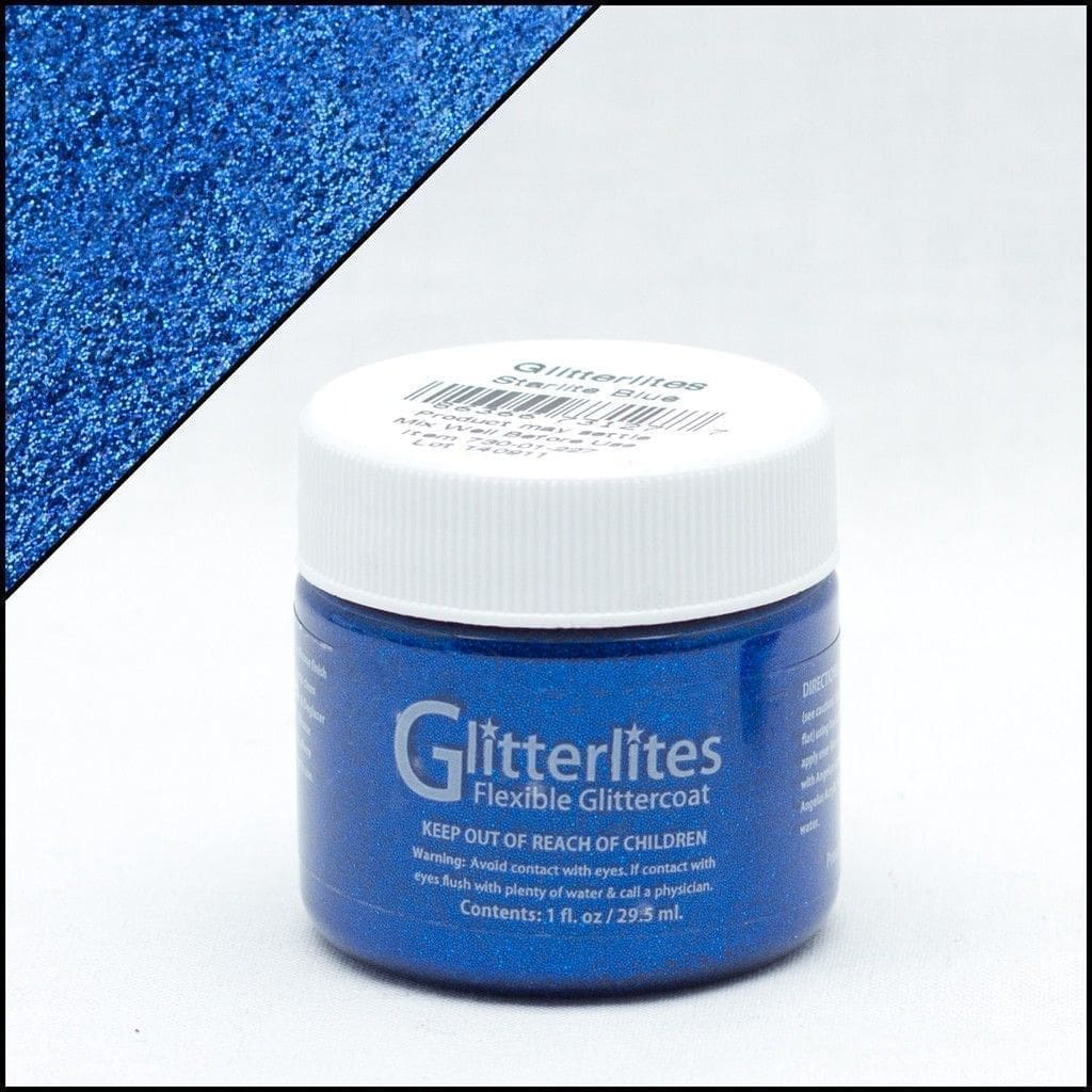 Angelus Brand - Glitterlites leerverf - Starlite Blue - Sneaker Essentials
