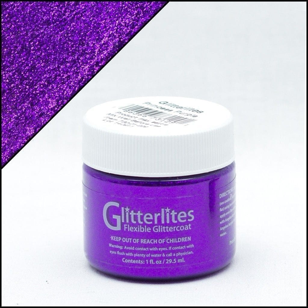 Angelus Brand - Glitterlites leerverf - Princess Purple - Sneaker Essentials