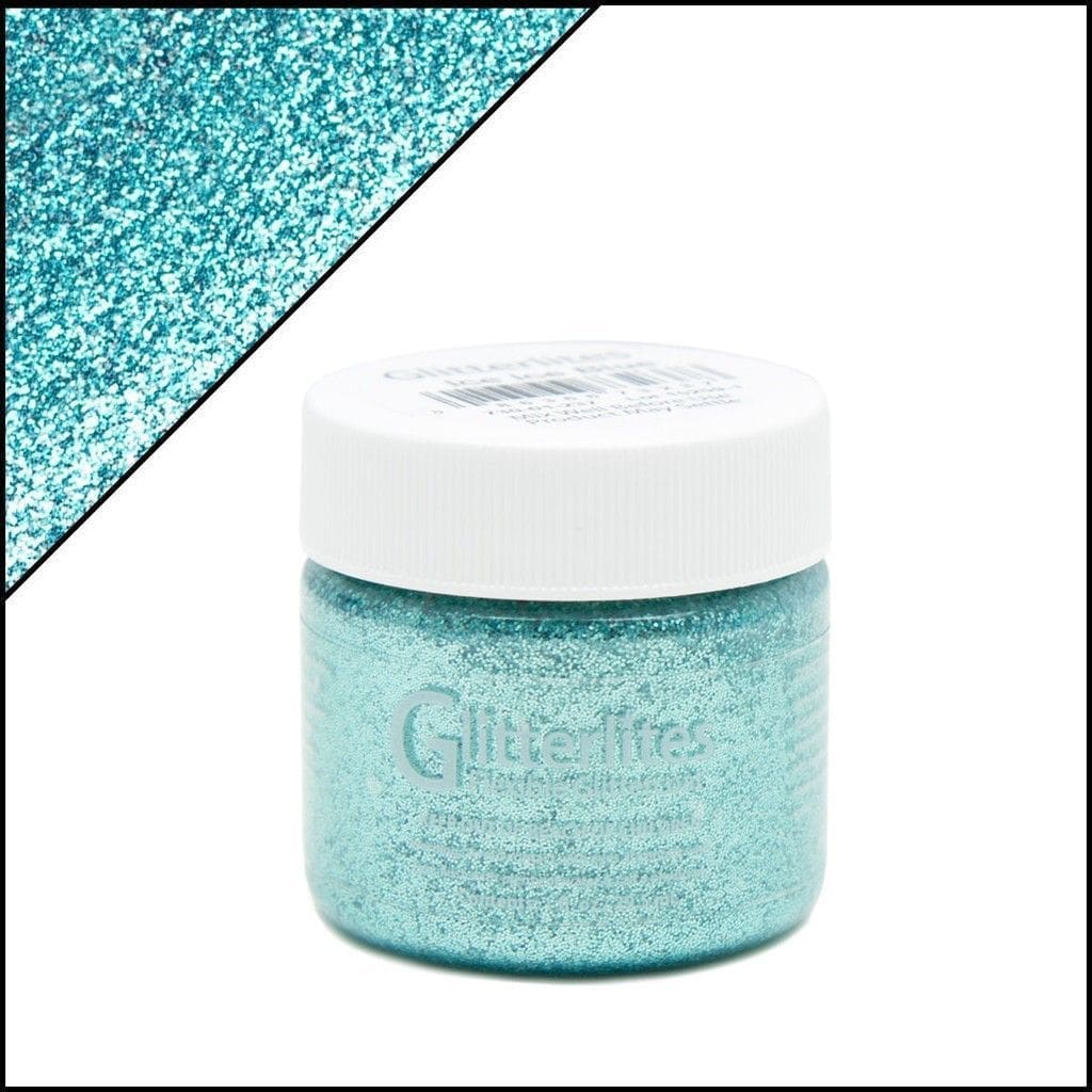 Angelus Brand - Glitterlites leerverf - Ice Ice Blue - Sneaker Essentials