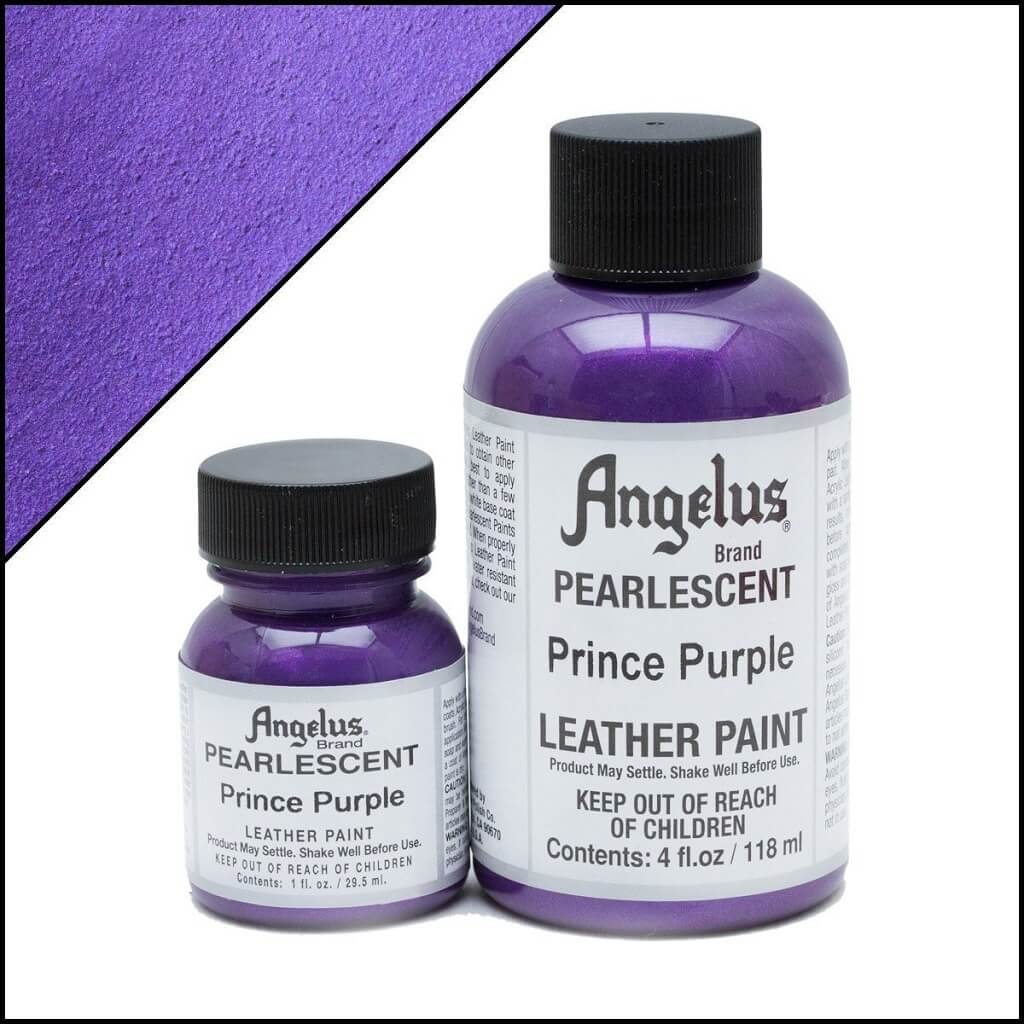 Angelus Brand - Parelmoer Leerverf - Prince Paars - Sneaker Essentials