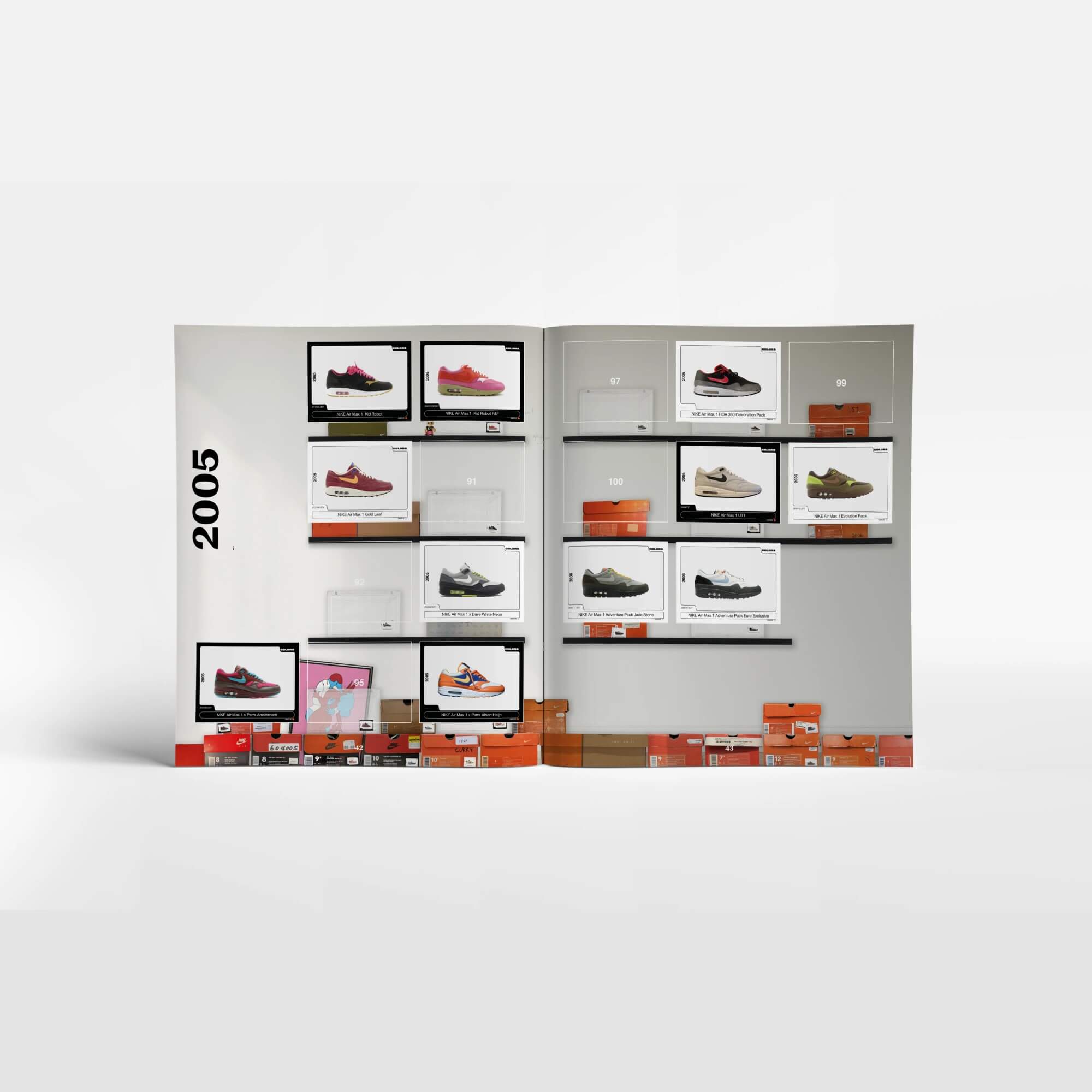 Colors Sneakers - 40 Years of Air Max 1 - bundel - Sneaker Essentials