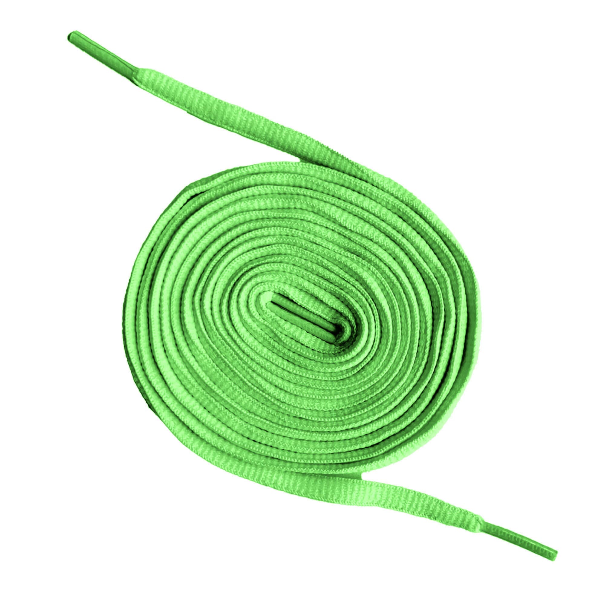 Sneaker Essentials - Premium laces - Ovals - Limoengroen