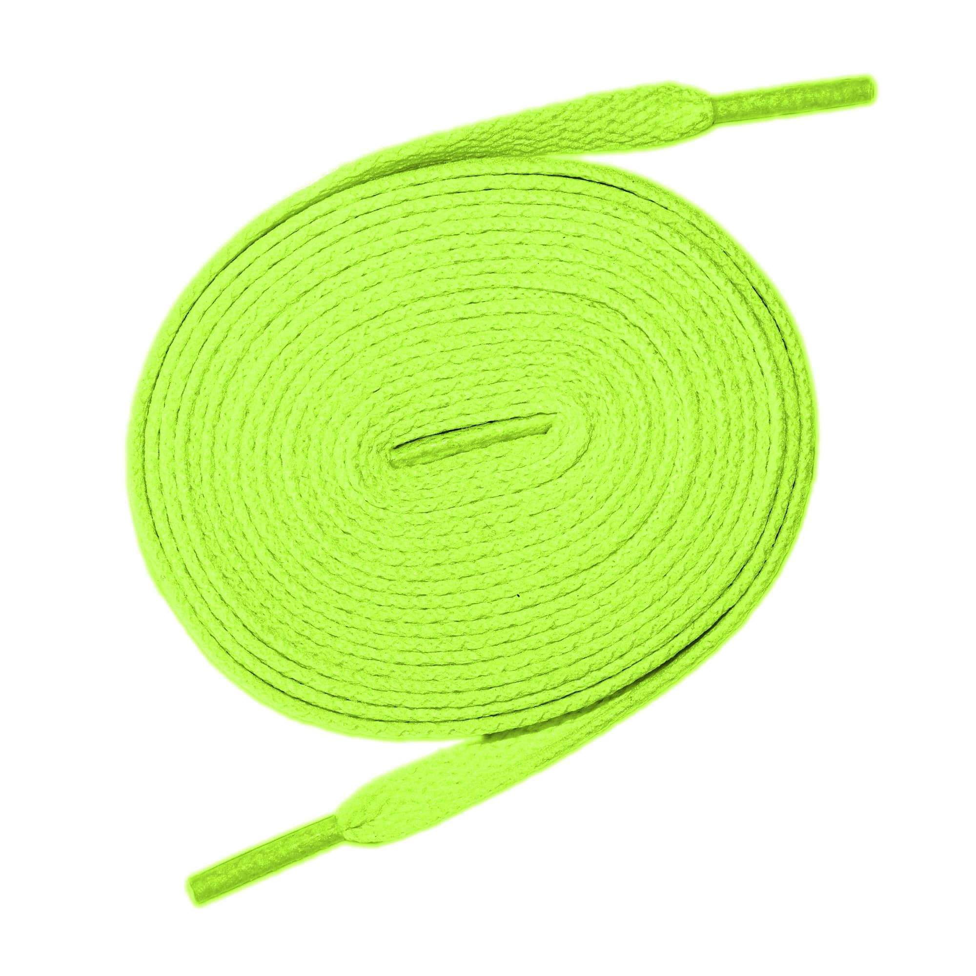 Sneaker Essentials - Premium laces - Flats - Neon groen