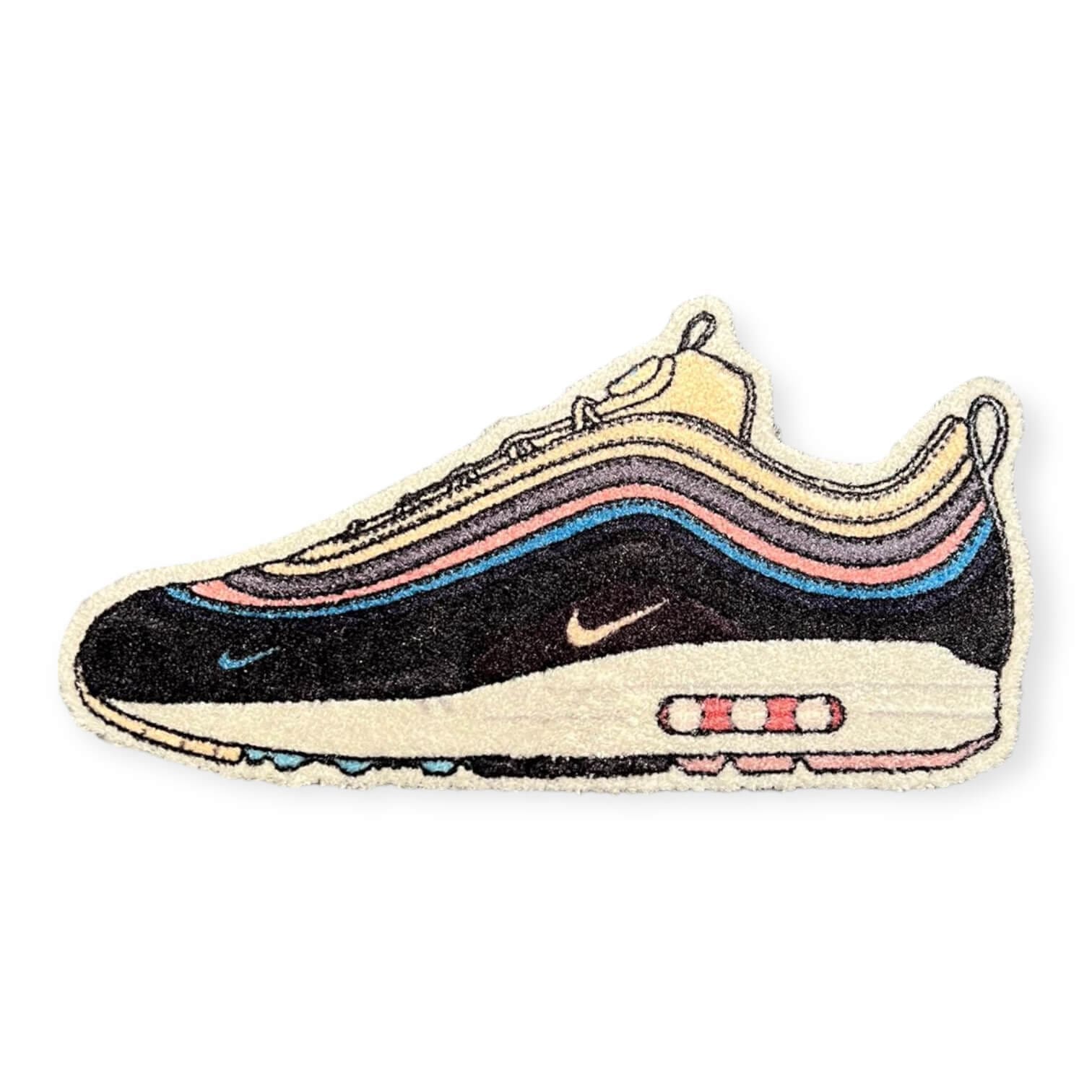 Sneaker Essentials - Cutout vloerkleed - Air Max 1/97 - Sean Wotherspoon Small - Sneaker Essentials
