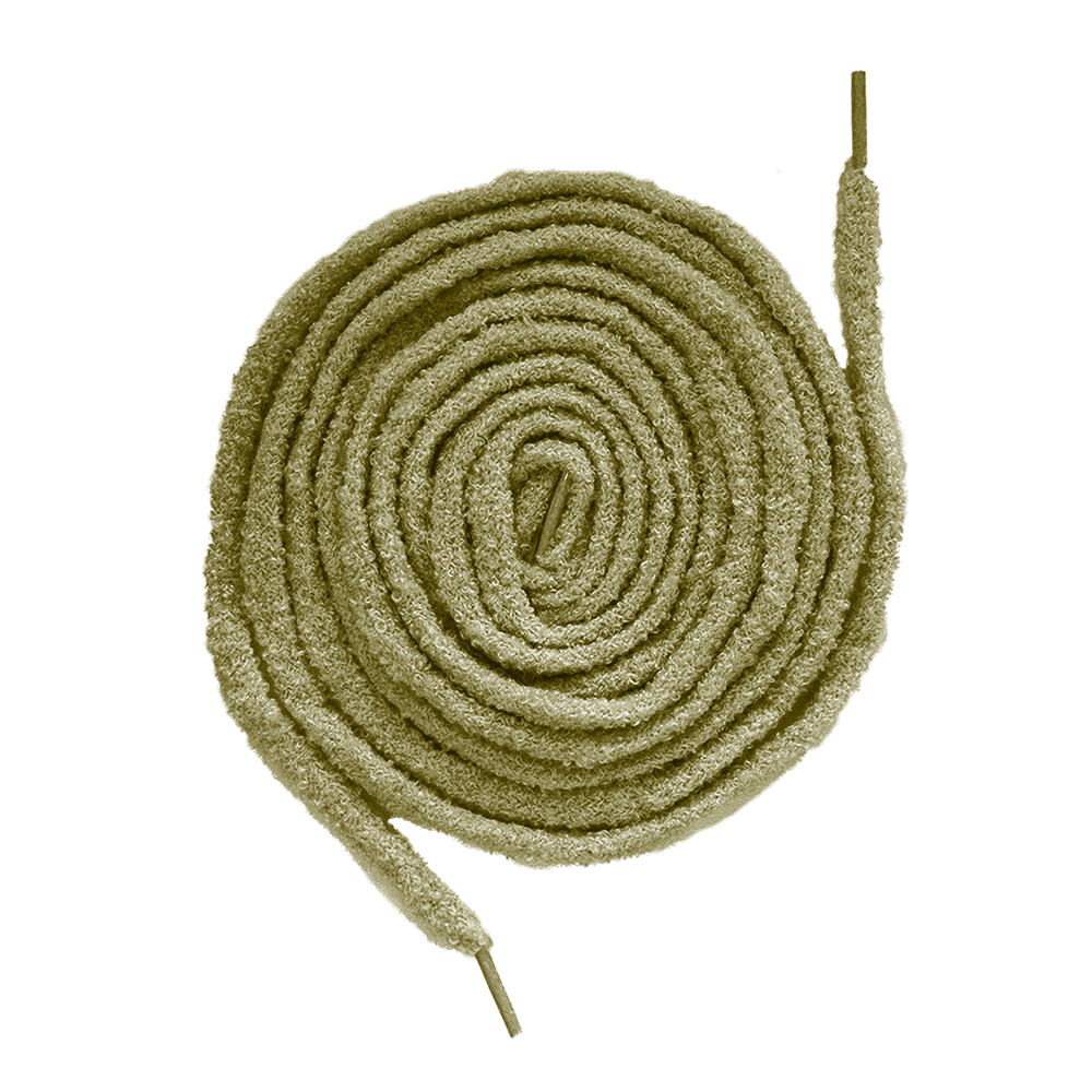 Sneaker Essentials - Premium laces - Fluffy - Khaki