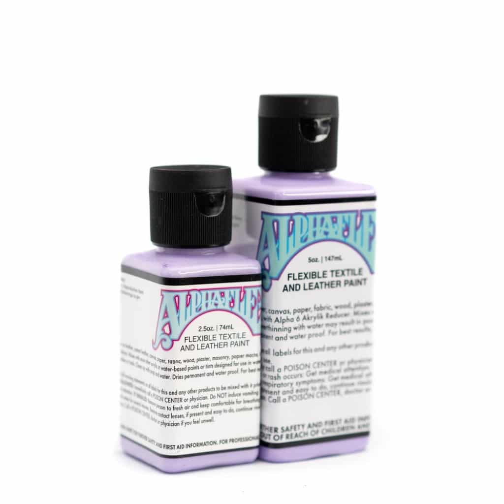 Alpha 6 - Alphaflex flexibele textiel- en leerverf - Violet