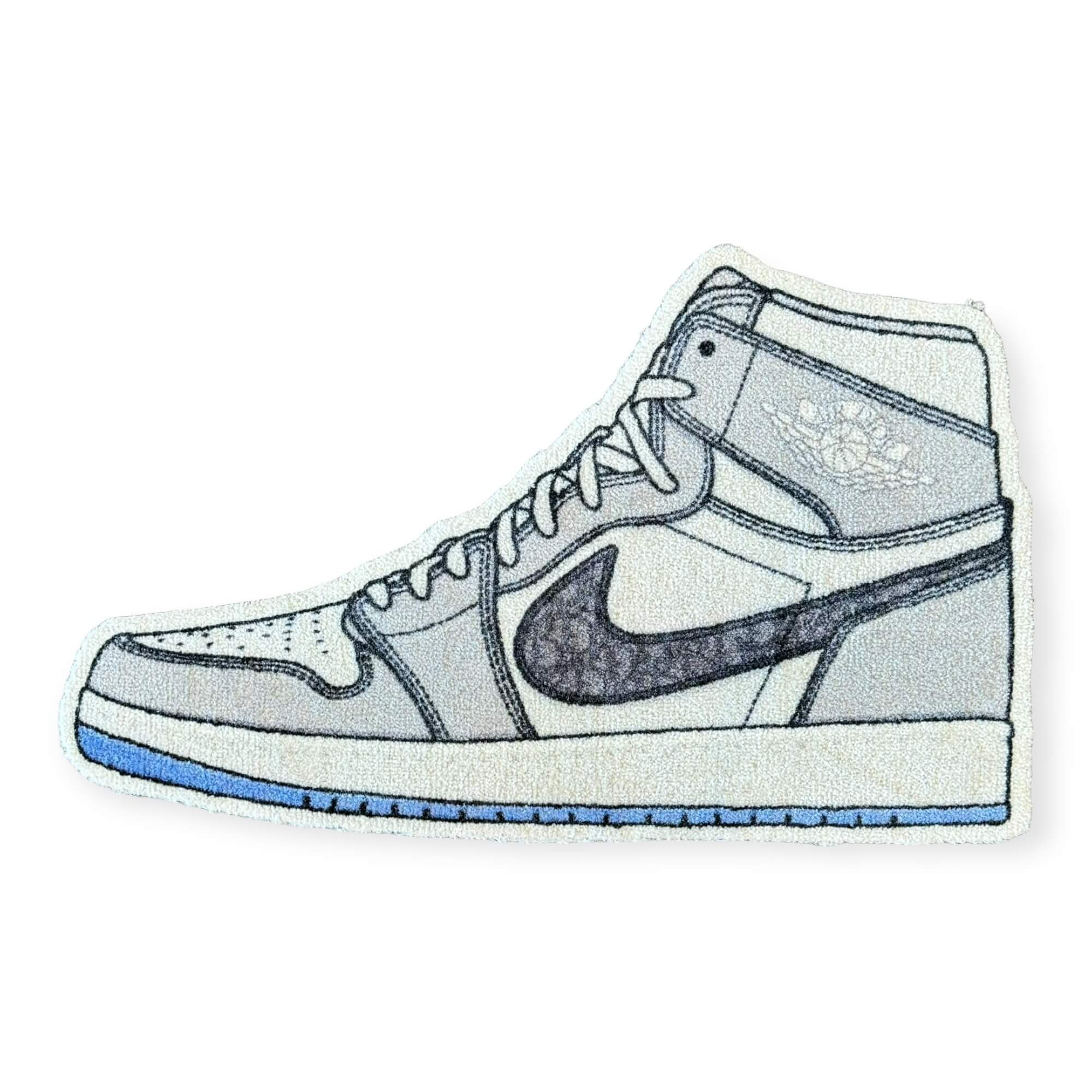 Sneaker Essentials - Cutout vloerkleed - jordan 1 hi - Dior Small - Sneaker Essentials