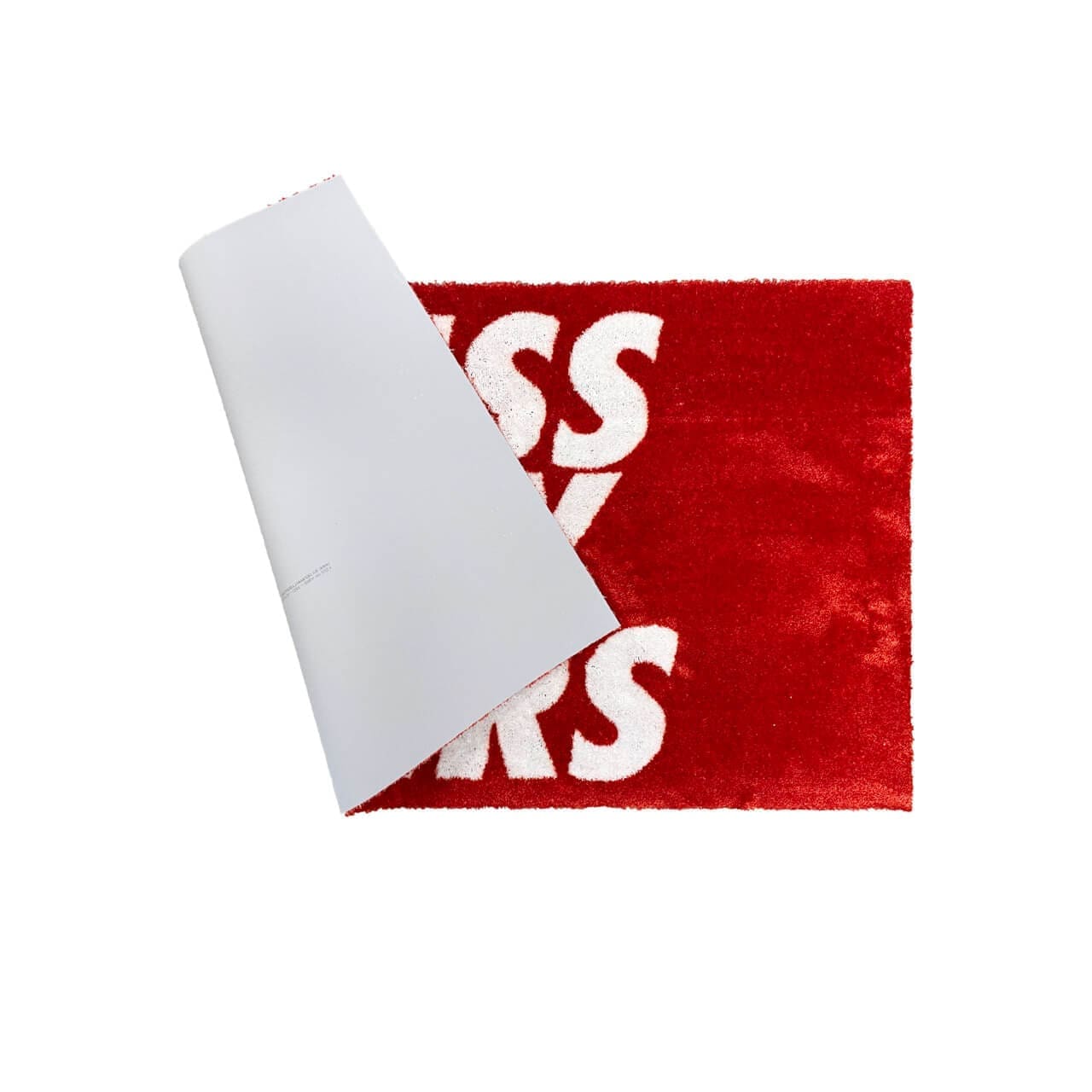 Sneaker vloerkleed - Kiss My Airs Rood - Sneaker Essentials