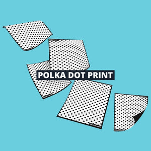 Polka dots print - stencil voor het customizen - 2x A5 - Sneaker Essentials