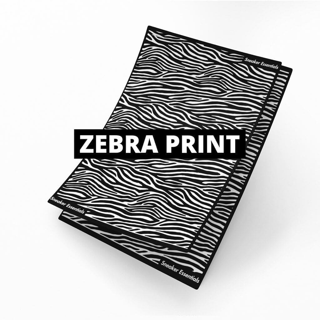 Zebra print - stencil voor het customizen - 1x A4 + 1x A5 - Sneaker Essentials